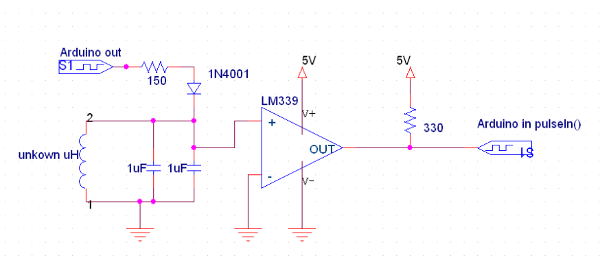 Using LM339 (works better at high frequency)